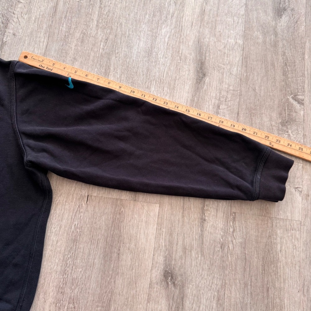 Nike NFL Carolina Panthers Sweatshirt Mens XL Black Training Crewneck Pullover - Picture 6 of 7